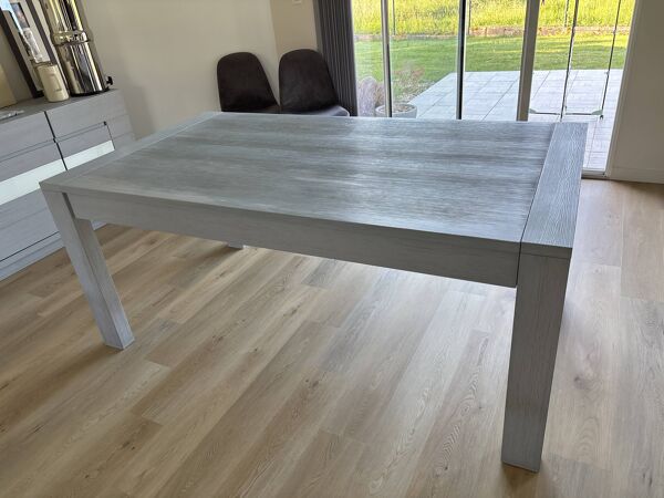 Table extensible en bois massif Captain Oliver