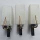 Three antique gold Arlus wall lights from the 50s