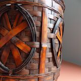 Rattan plant pot