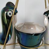 Verceram Condiment Set Circa 1950s