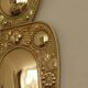 Baroque Style Mid-Century Brass Swedish Sconces