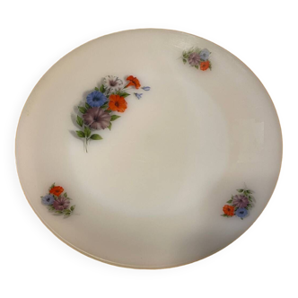 Large round Arcopal dish