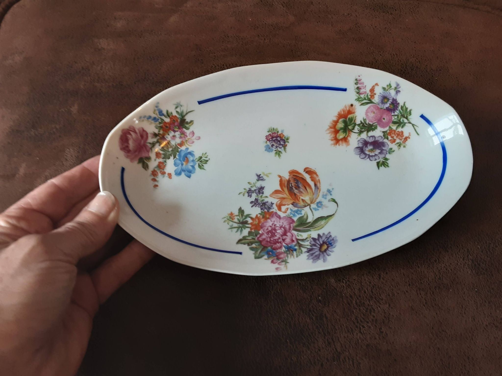 Beurrier M&S. Porcelaine française
