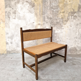 Beech straw bench 1970