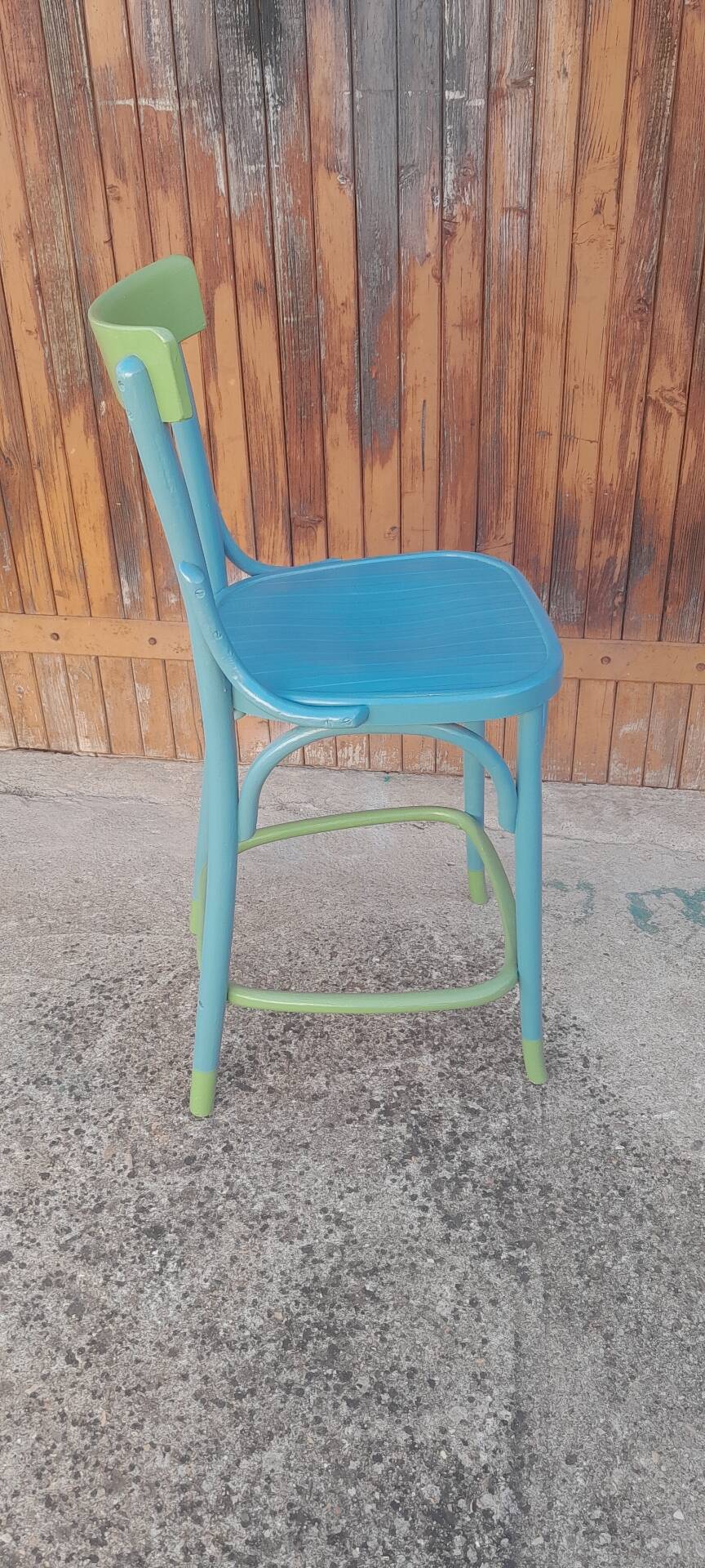 Chaise bistrot haute