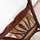 Old cane bistro chair, stamped fischel