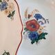 Hollow plates in earthenware Sarreguemines Model "Agreste" Vintage