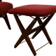 Armchair with footstool 'Vorchten'