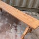 Wooden bench