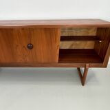 Very rare model of vintage sideboard from the 1960s made of teak wood.