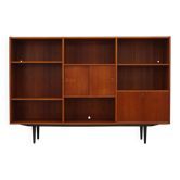 Teak bookcase, Danish design, 1970s, production: Denmark