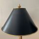 Pair of Empire lamps in bronze and sheet metal