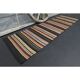 Vintage Turkish Oushak Handmade Wool Cotton Beige Runner Rug 78x263