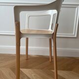 Bouroullec Armchair Steelwood Magis