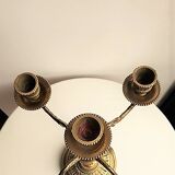 Pair of gilt bronze candlesticks