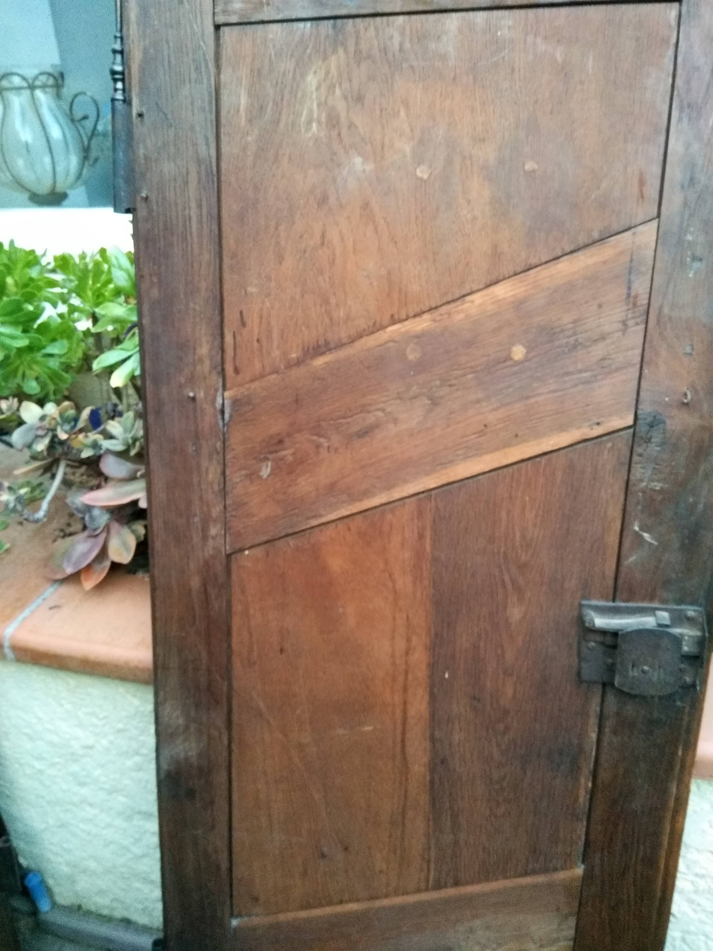 Pair of antique cabinet doors