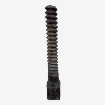 Old large press screw