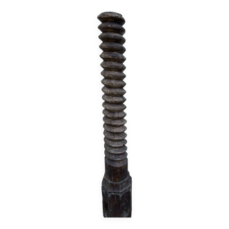 Old large press screw