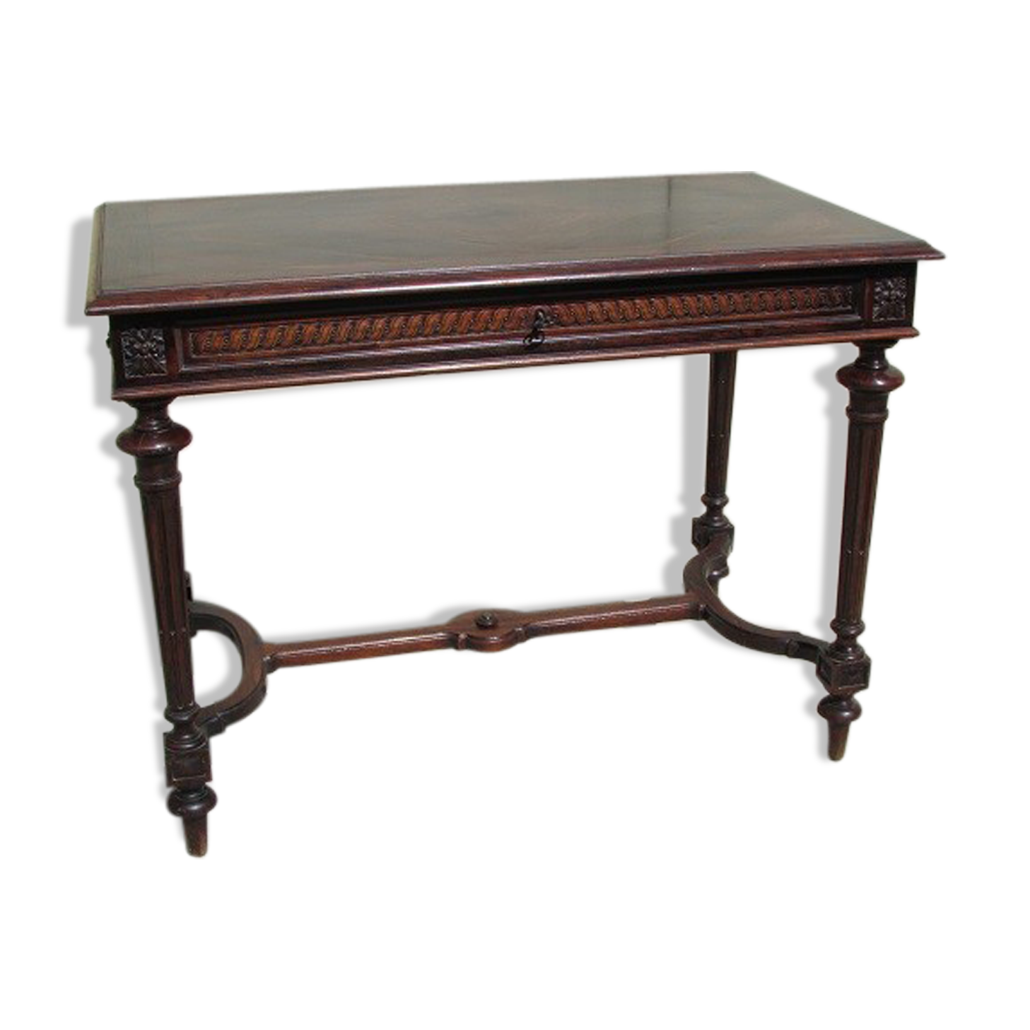 Writing of time table Napoleon III in ebony