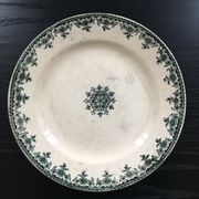 Assiette terre de fer