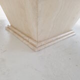 Italian Travertine Bar table or Coffee Table, 1980s