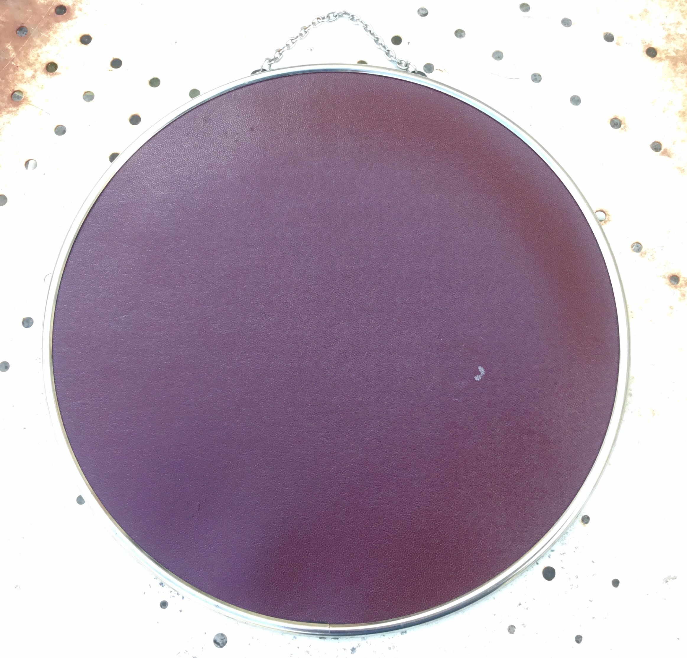 Old barber mirror 29x29cm