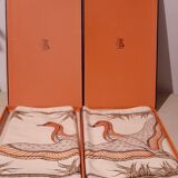 Hermes centerpiece and napkin