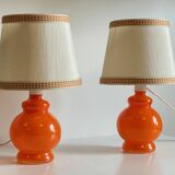 Pair of vintage lamps from the 70s
