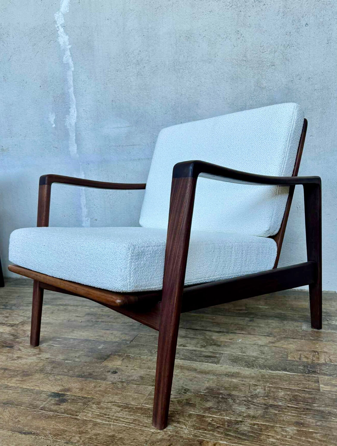 Pair of Arne Wahl Iversen armchairs, 1960s