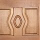 Solid oak buffet and faience, Guillerme and Chambron for your home,