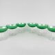 Set of Six Art Deco Stemmed Glasses, Czechoslovakia