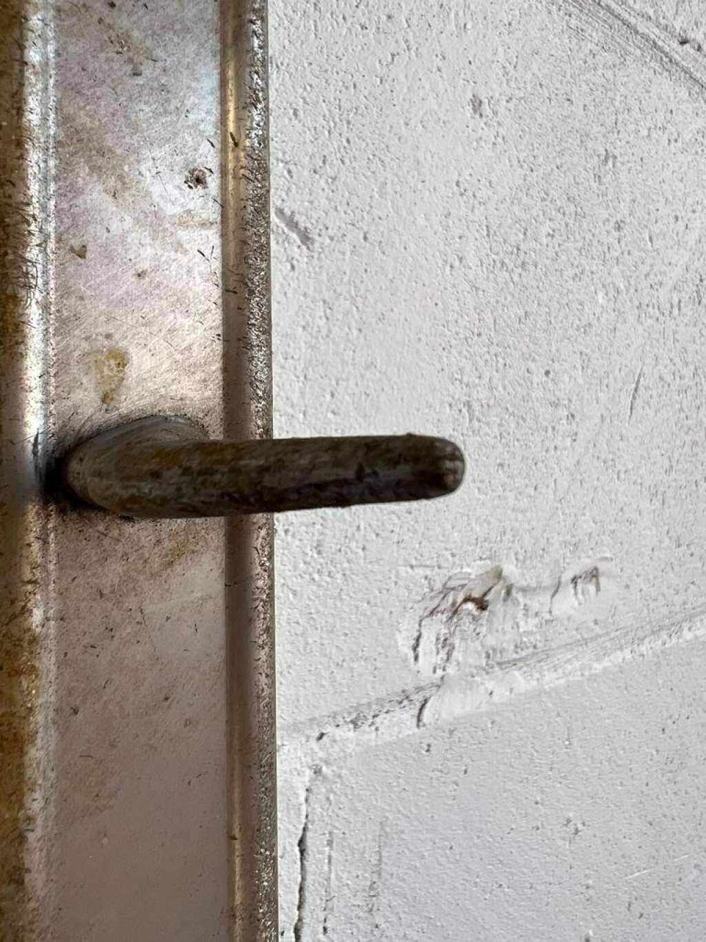 Vintage xl industrial coat rack