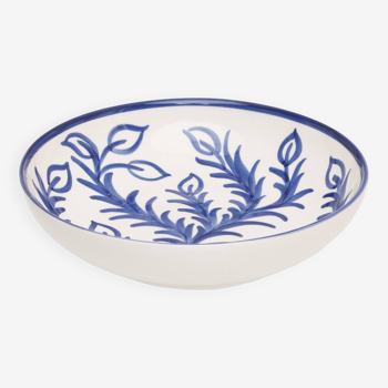 Large blue bowl