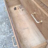 1960 compass foot chest of drawers