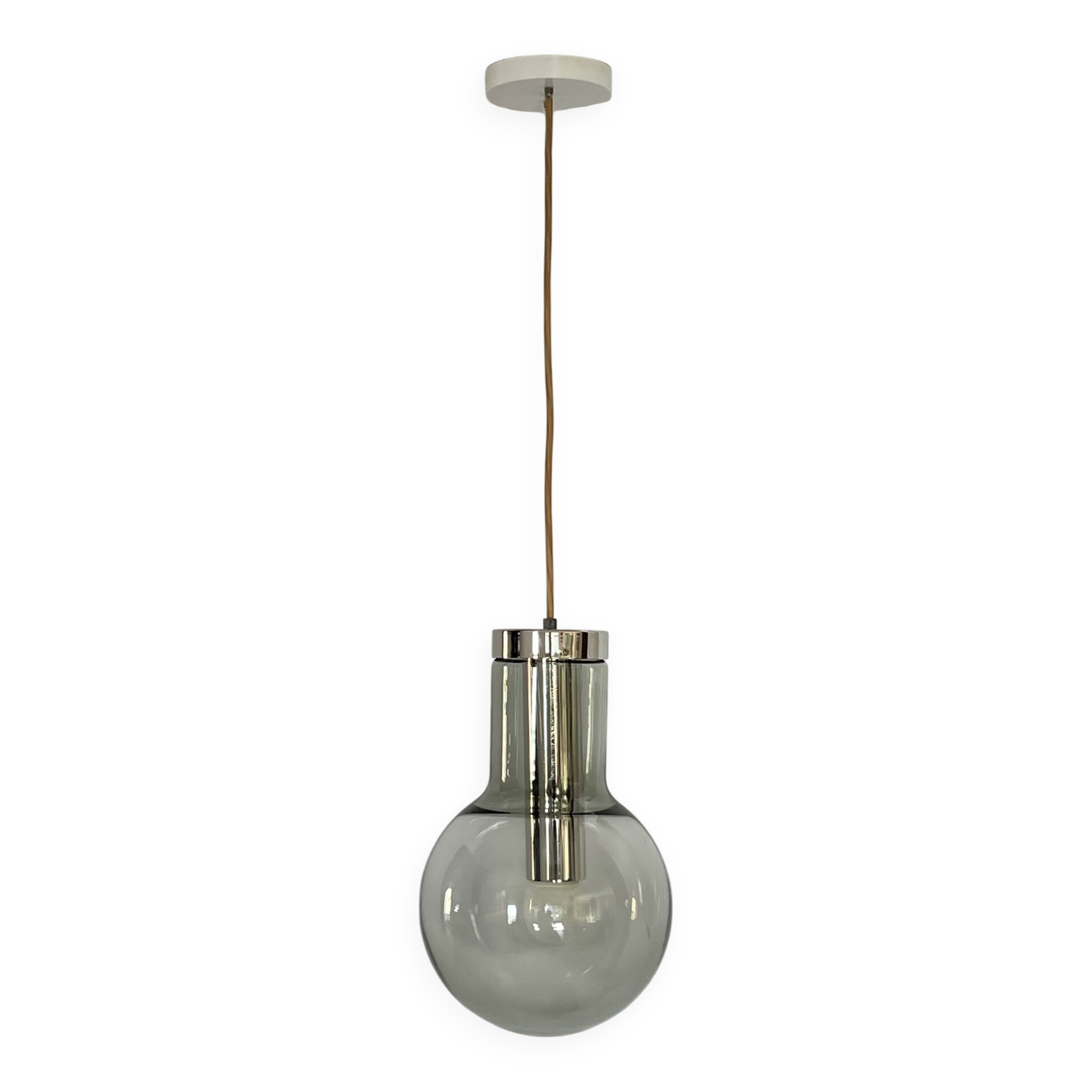 Medium Maxi Bulb pendant light by F. Ligtelijn for Raak, Netherlands 60's