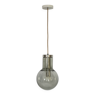 Suspension Maxi Bulb moyenne par F. Ligtelijn pour Raak, Pays-Bas 60's