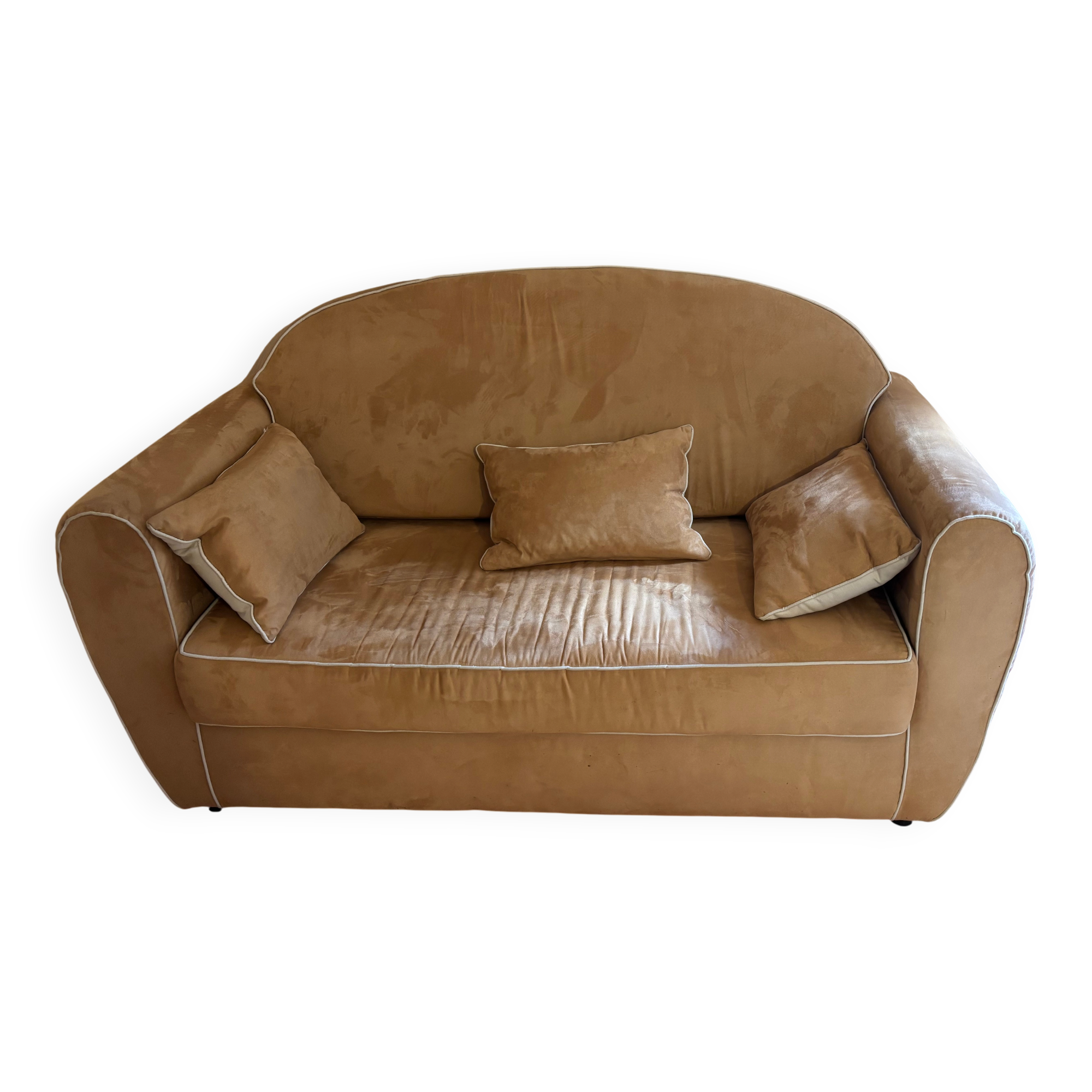 Velvet sofa