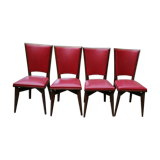 4 art deco chairs