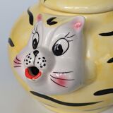 Anthropomorphic teapot coffee maker Tiger and baby tiger - Height 16 cm x Diameter 14 cm