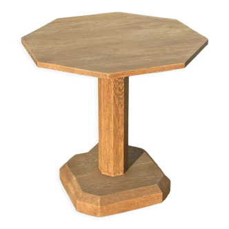 Table d’appoint octogonale en chêne