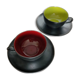 Pair of Saint Clément cups from the 50s