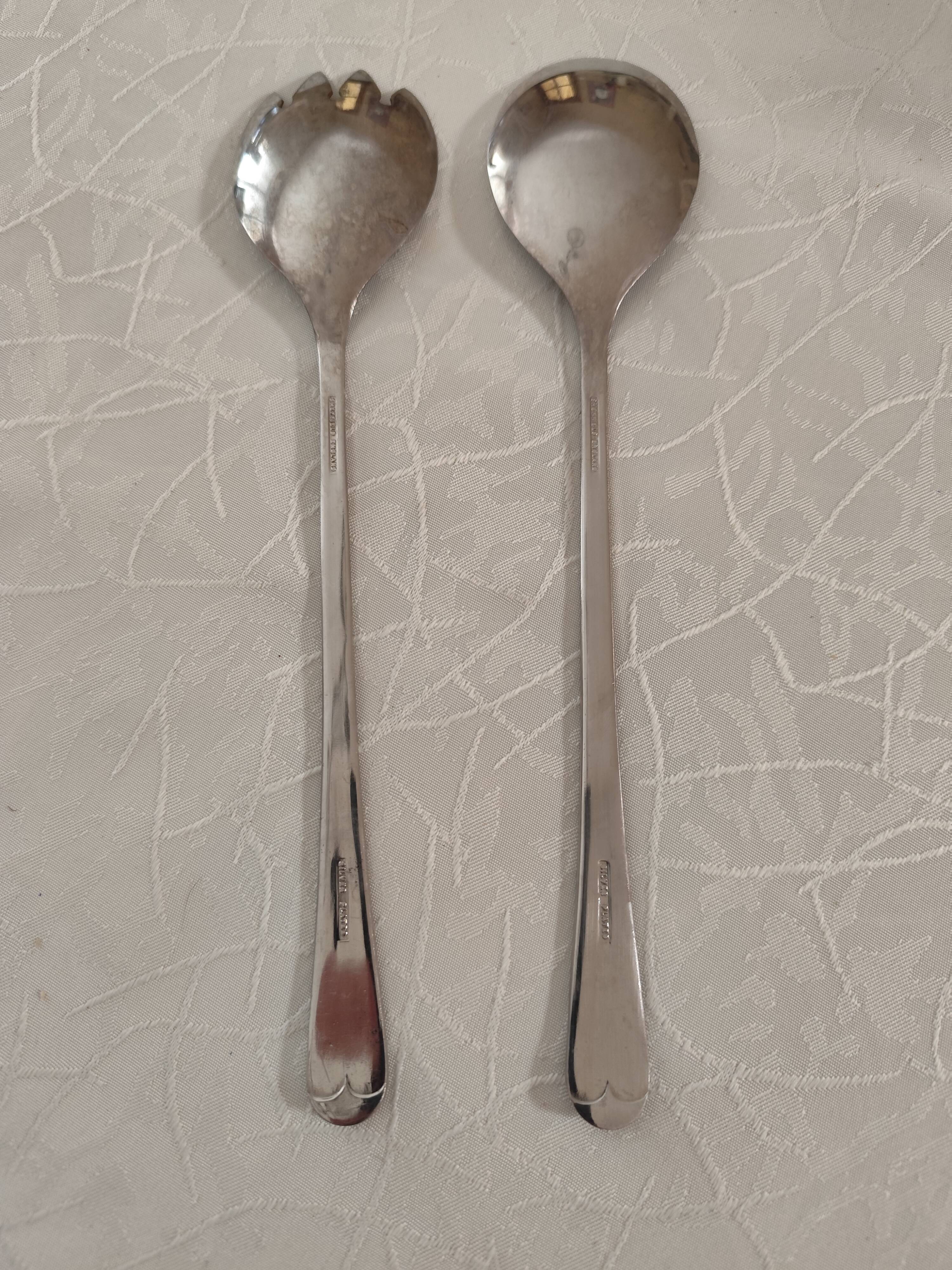 Vintage salad cutlery
