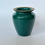 Blue ceramic vase