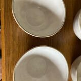 Set of four Maison du monde stoneware bowls