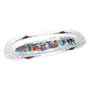 Sarreguemines grand plat - ovale