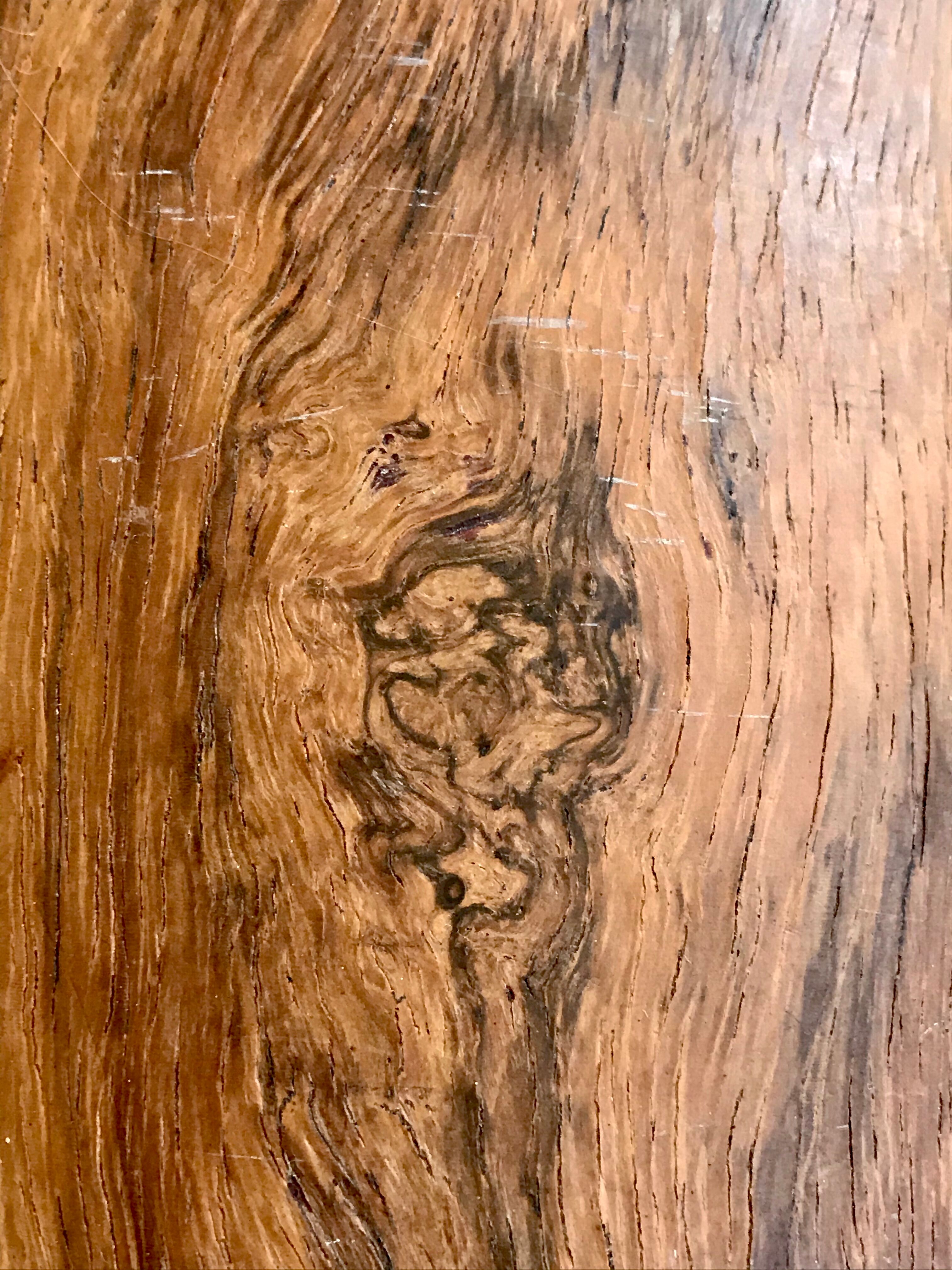 Vintage wooden paper basket