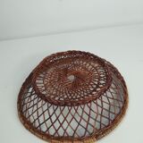 Brown wicker basket