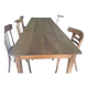 Table de ferme - 2m40 - 2 tiroirs