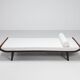 Dick Cordemeijer Cleopatra daybed for Auping in white fabric The Netherlands 1954