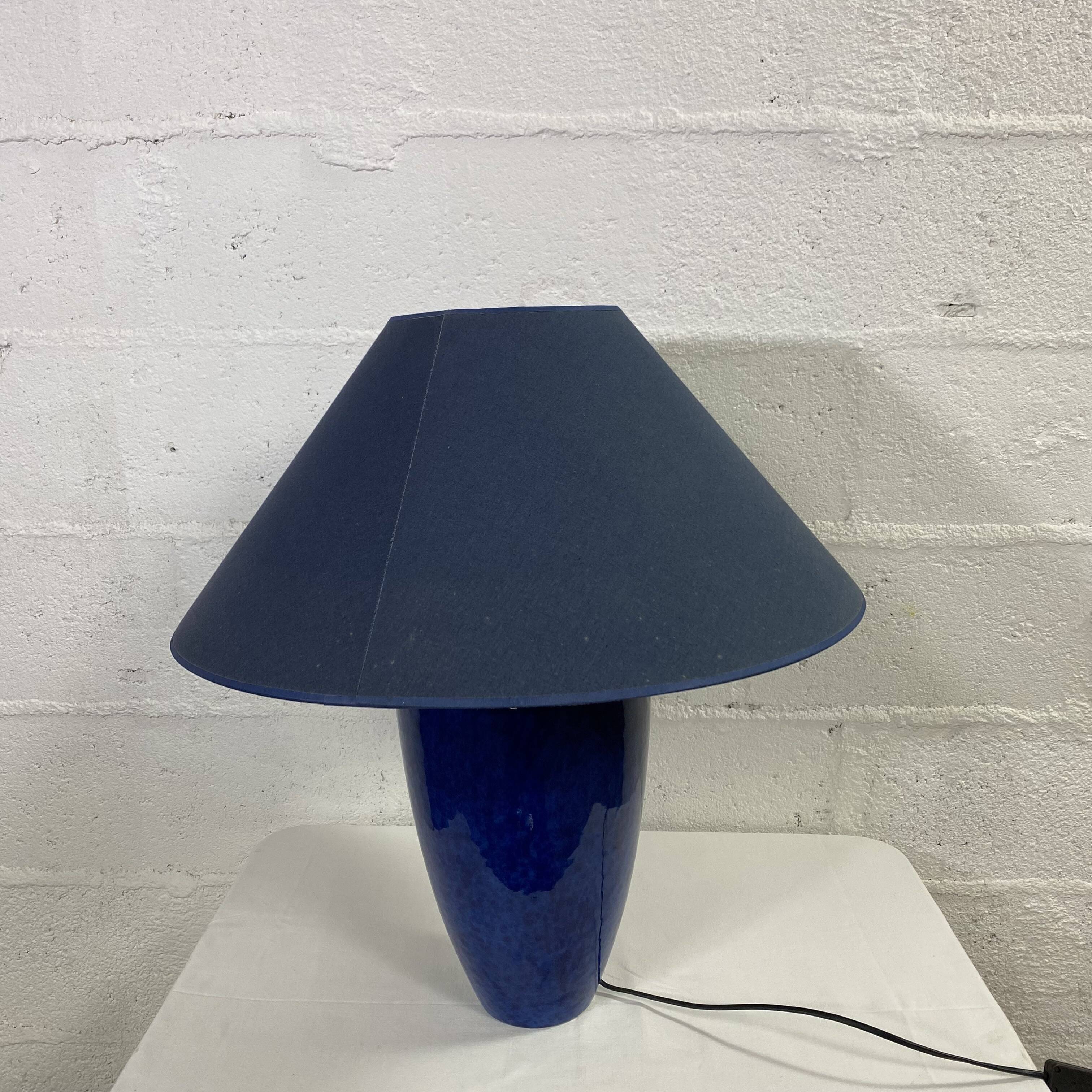 Blue lamp Jacques Molin